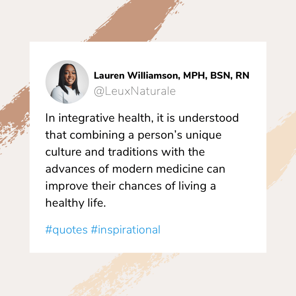 Say What?: How Integrative Medicine Can Improve Wellness in the African-American Community